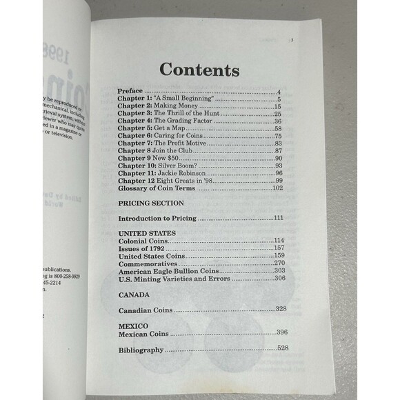 1998 North American Coins & Prices 7th Edition US & Canada, David C. Harper  Ed. - Picture 3 of 4